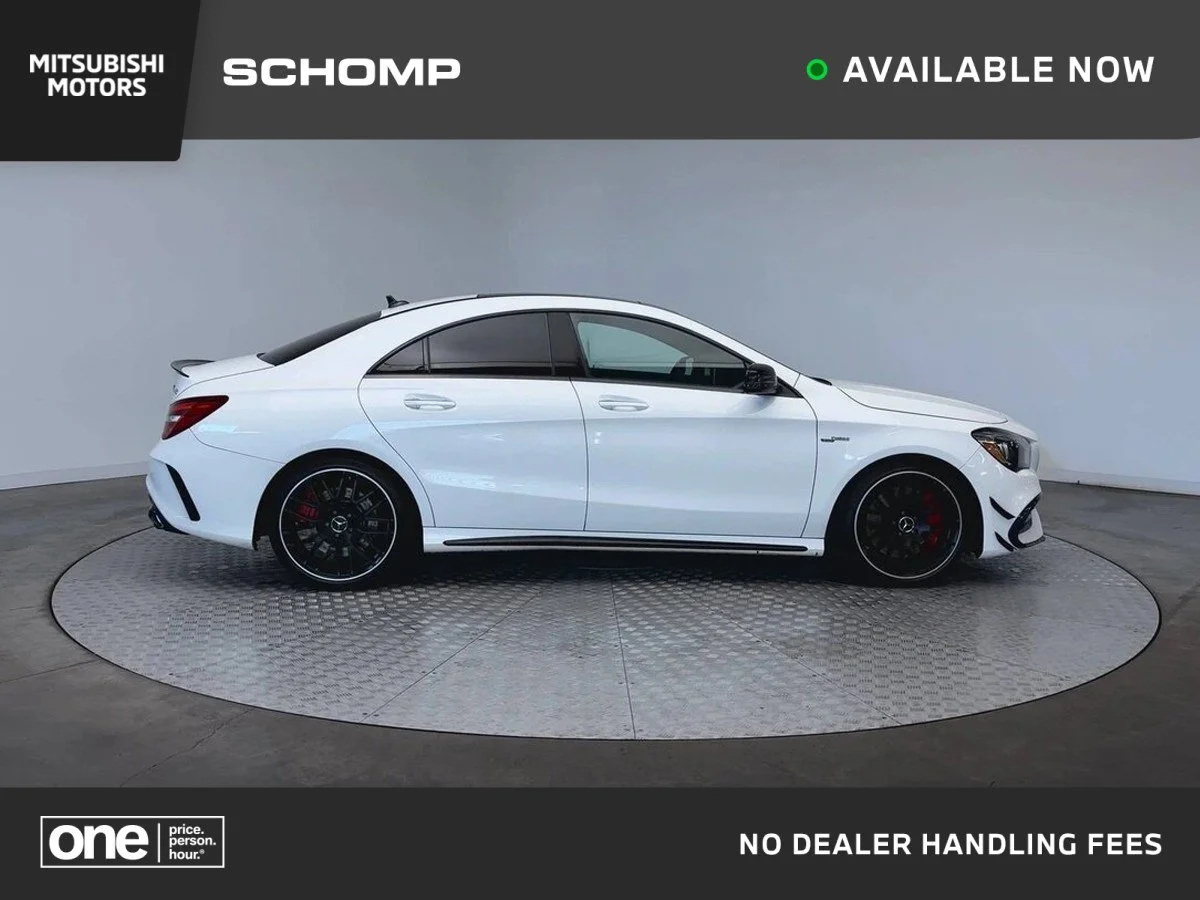 Used 2019 Polar White Mercedes-Benz AMG® CLA 45 image 1
