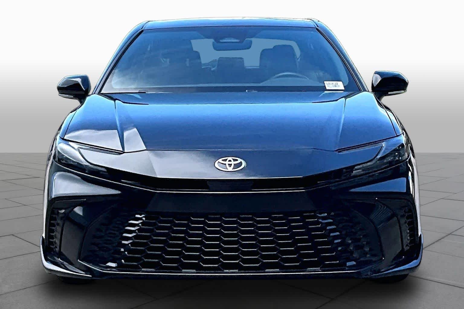 Used 2025 Midnight Black Metallic Toyota XSE image 4