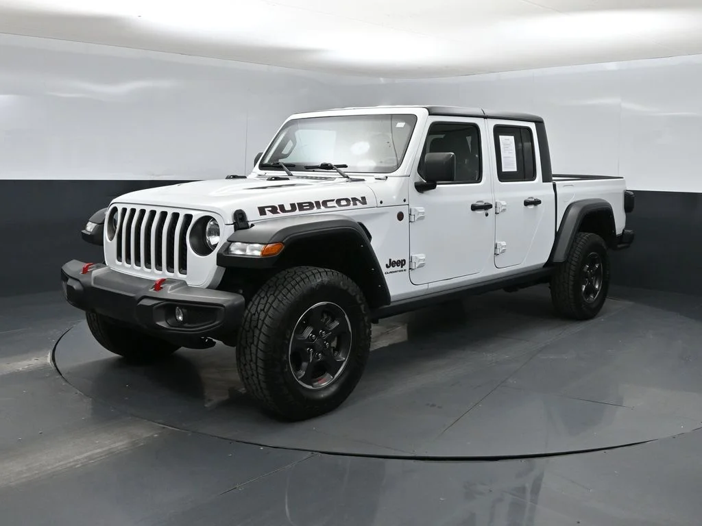 Used 2023 Bright White Clearcoat Jeep Rubicon image 7