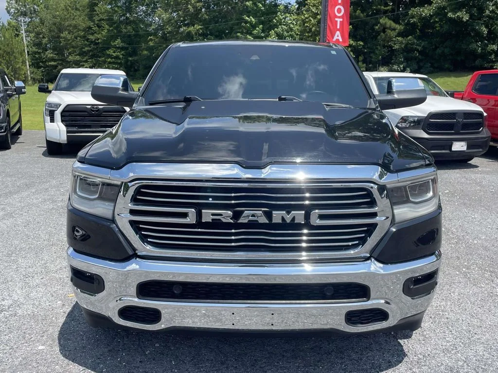 Used 2024 Diamond Black Crystal Pearlcoat Ram Laramie image 6