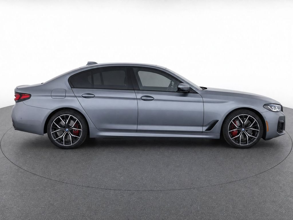 Certified Used 2023 Skyscraper Grey Metallic BMW 530i image 2