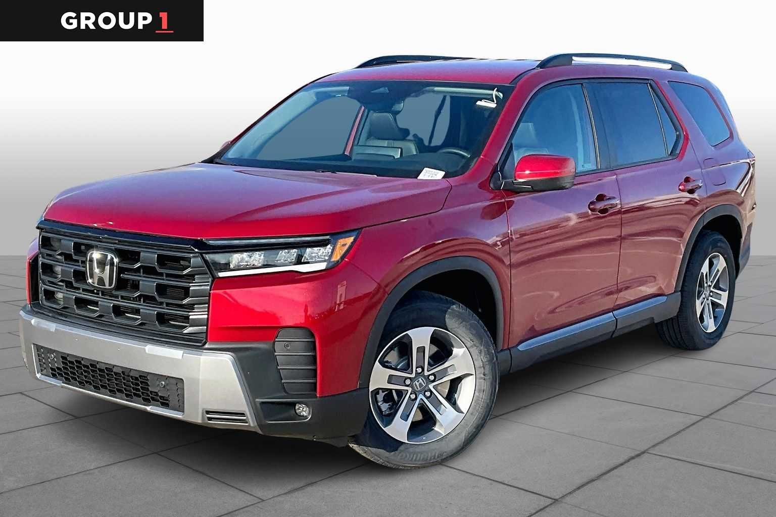 Radiant Red Metallic II 2026 Honda Pilot EX-L FWD SUV / Crossover Front-Wheel Drive