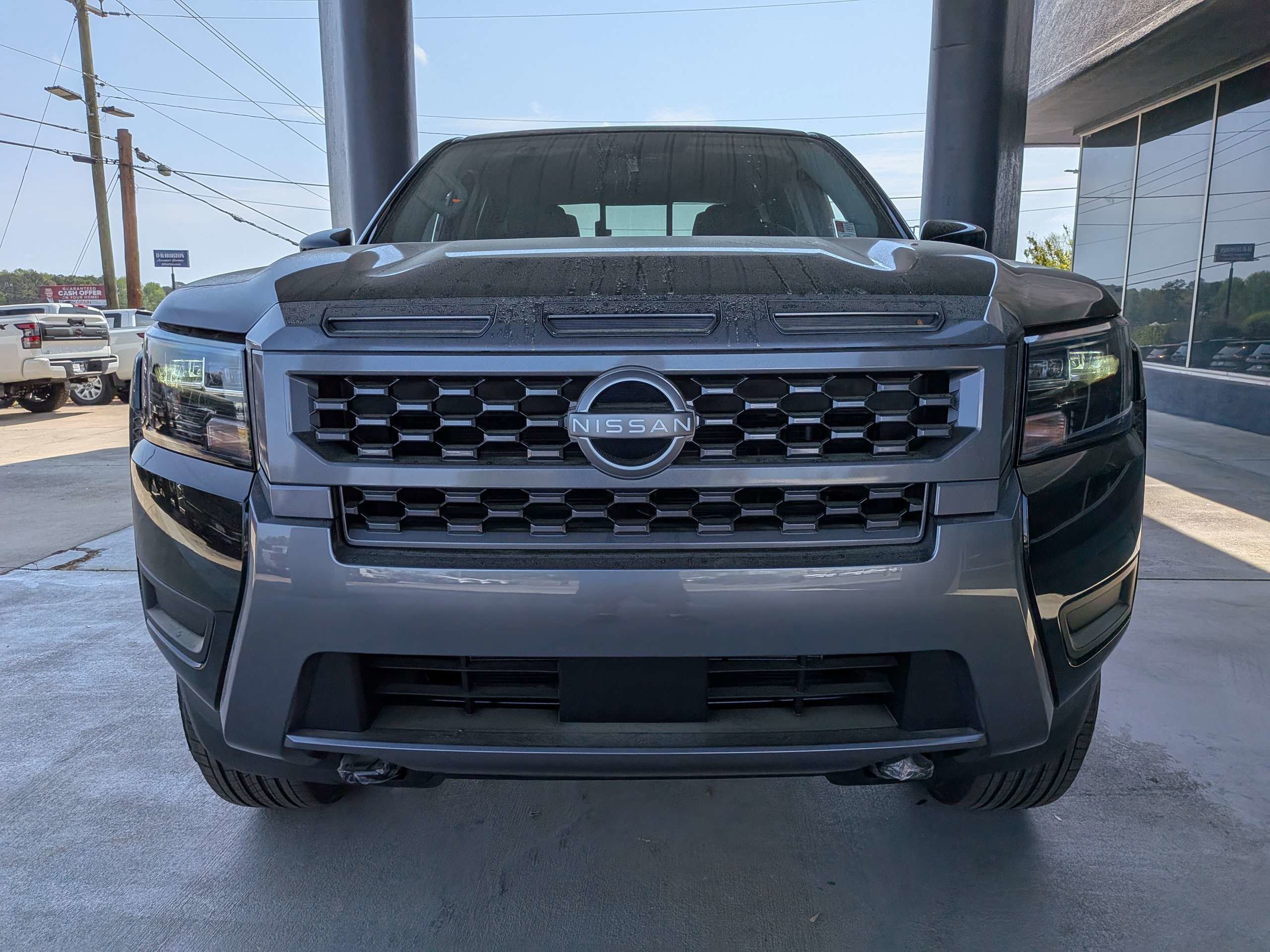New 2026 Super Black Nissan Crew Cab SV image 8