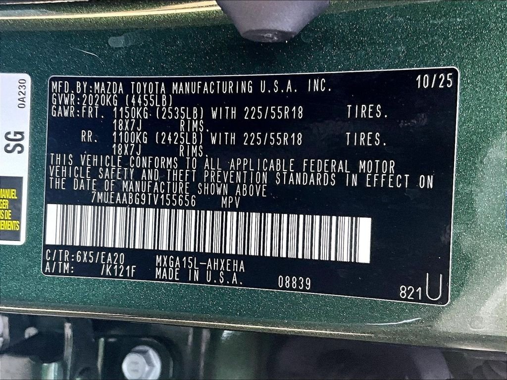 Used 2026 Green Toyota XLE image 35