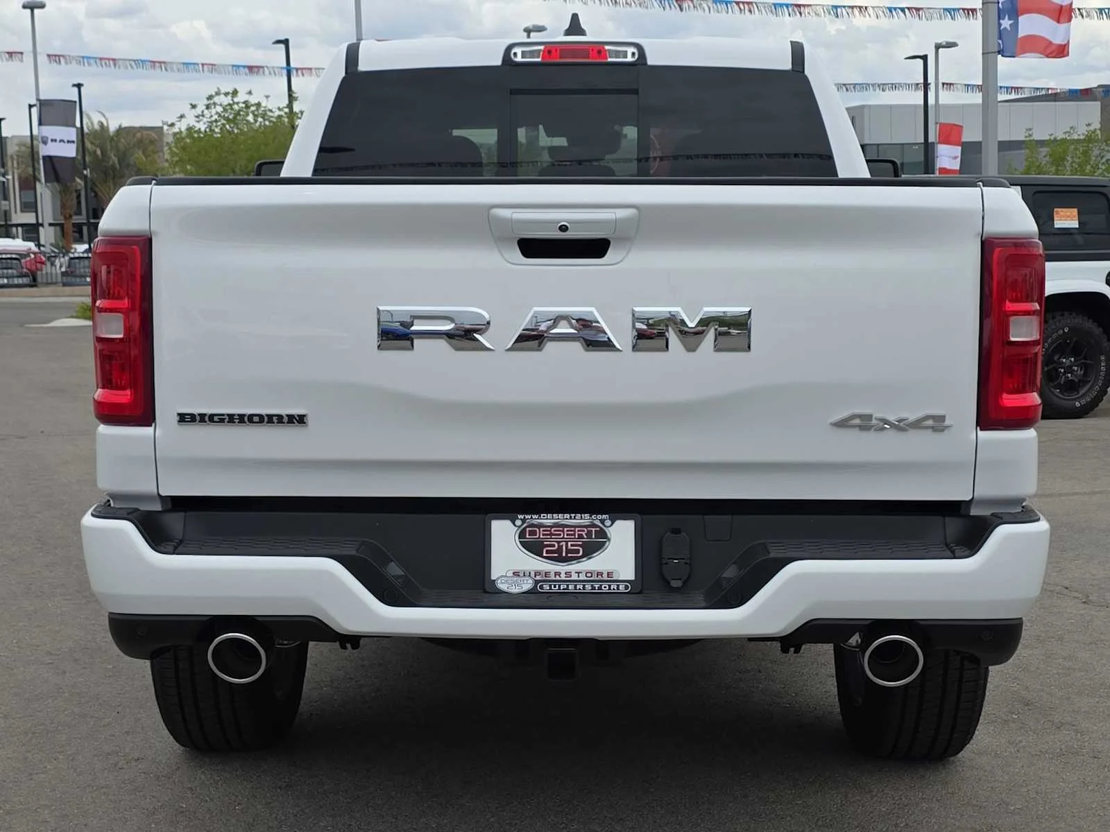 Used 2026 Bright White Clearcoat Ram Big Horn image 7
