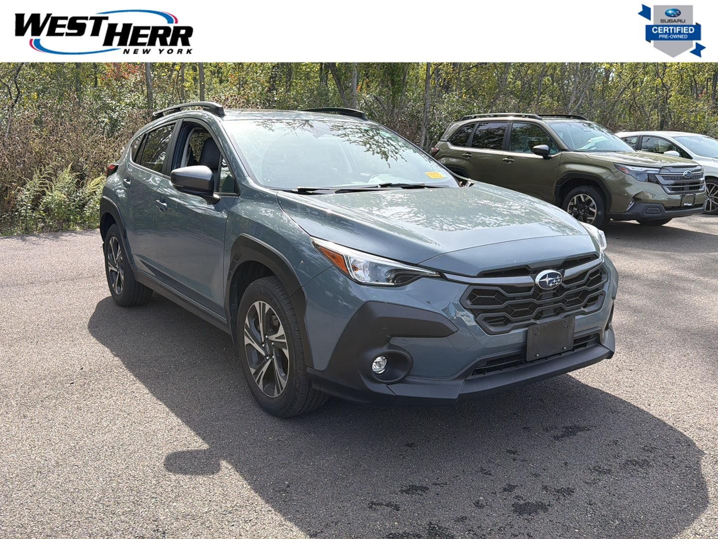 Certified Used 2024 Offshore Blue Metallic Subaru Premium image 1