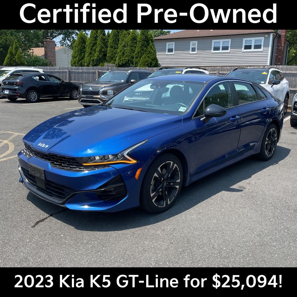 Used 2023 Blue Kia GT-Line image 1