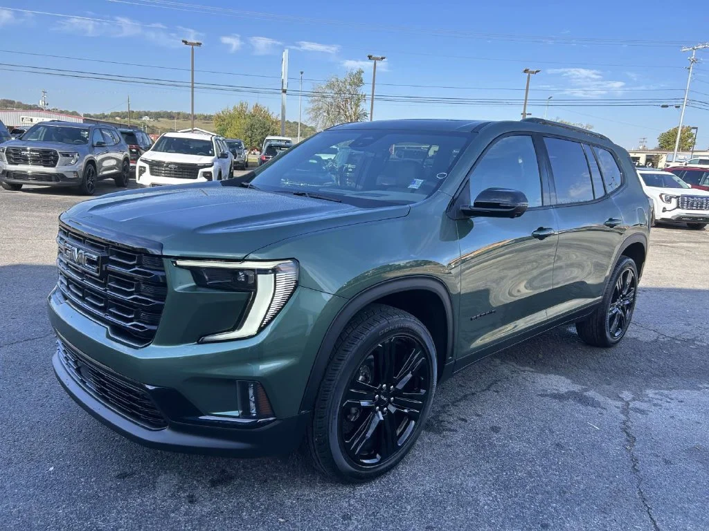 New 2027 Trailstone Green Metallic GMC Elevation image 8