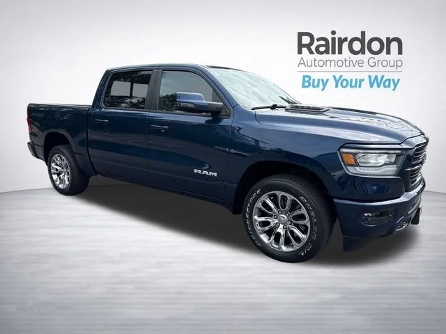 Used 2023 Patriot Blue Pearlcoat Ram Laramie image 1