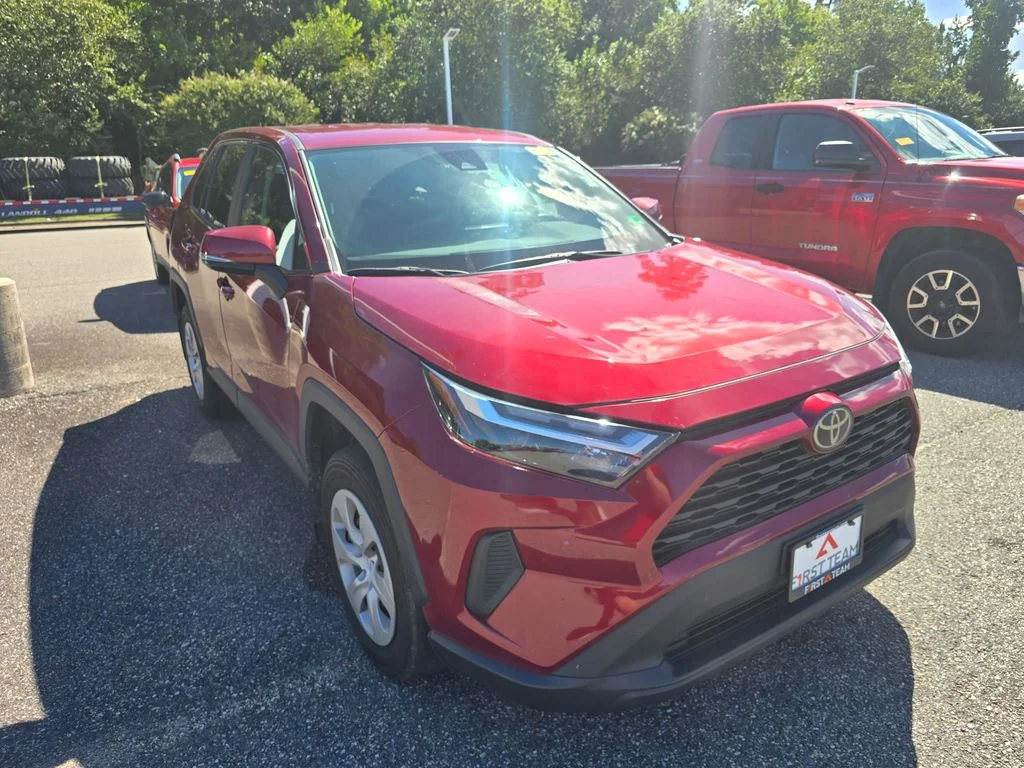 Used 2024 Red Toyota LE image 3