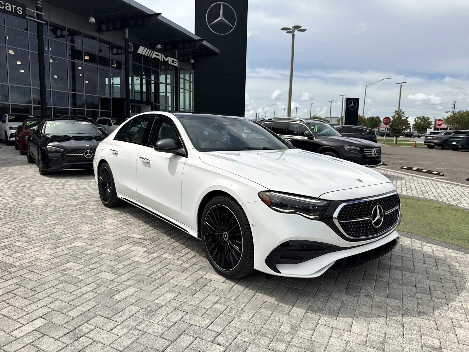 New 2026 Polar White Mercedes-Benz E 350 RWD Sedan image 7