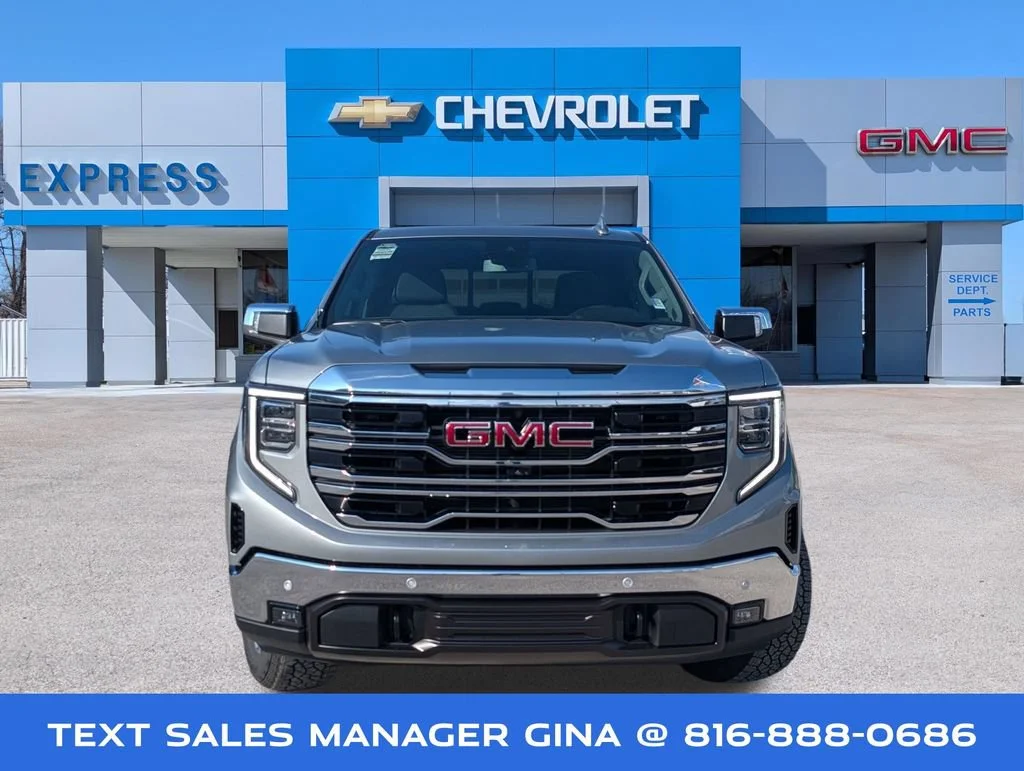 New 2026 Sterling Metallic GMC SLT image 8