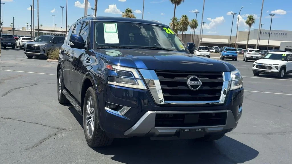 Used 2024 Blue Nissan SL image 4