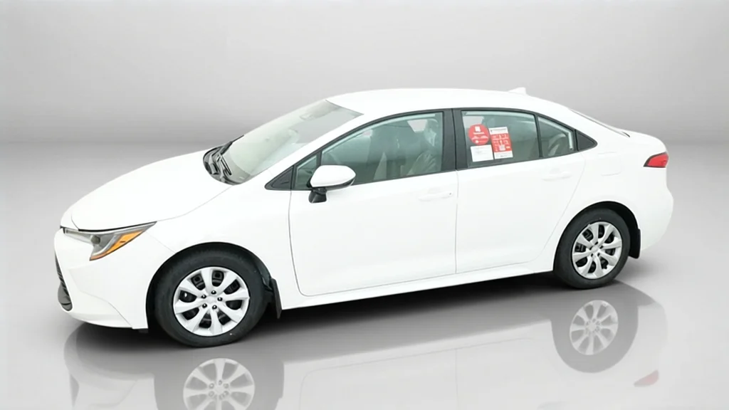 New 2027 Ice Cap Toyota LE image 3