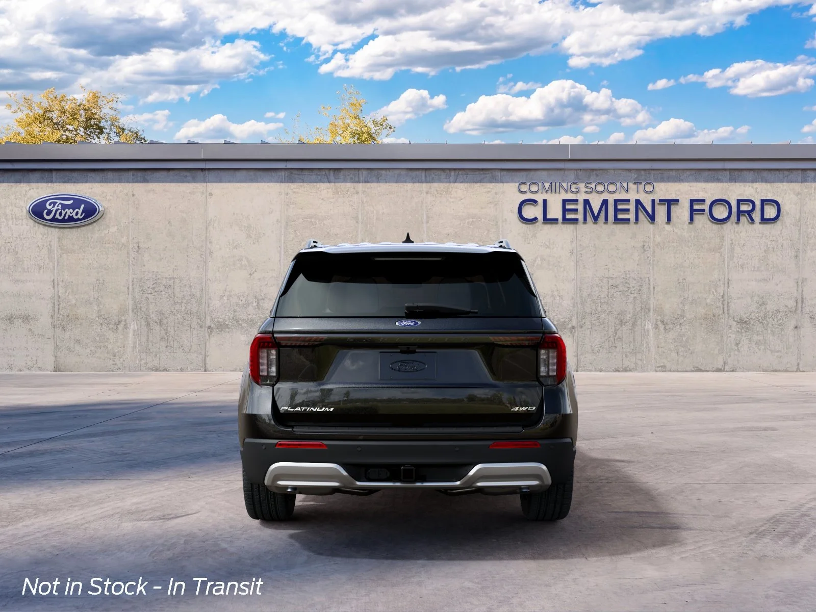 New 2027 Black Ford 4DR 4WD PLTNM image 7