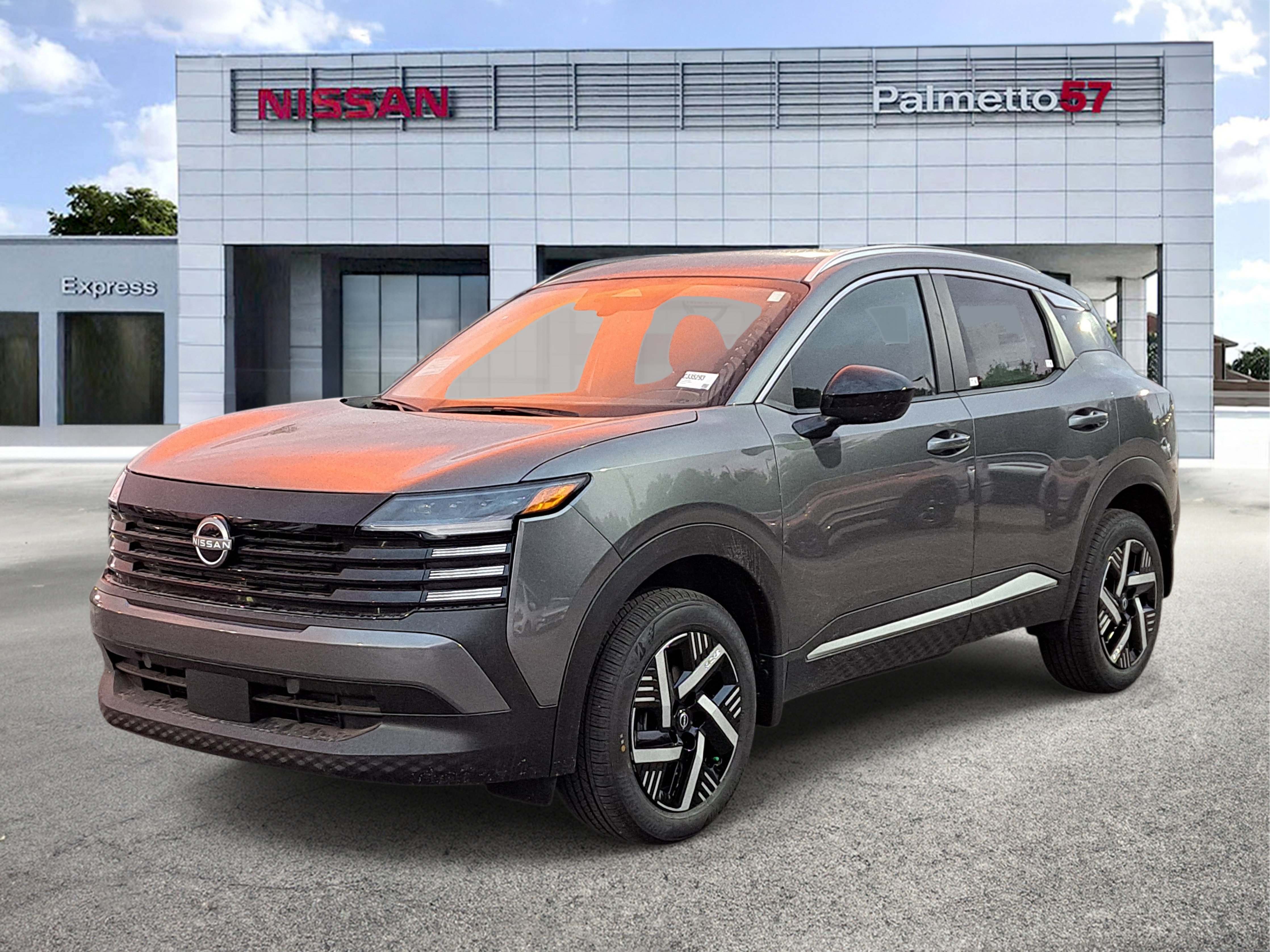 New 2026 Gun Metallic Nissan SV image 3