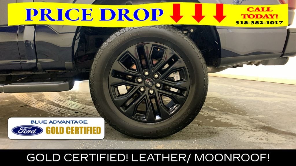 Certified Used 2025 Blue Metallic Ford Lariat image 22