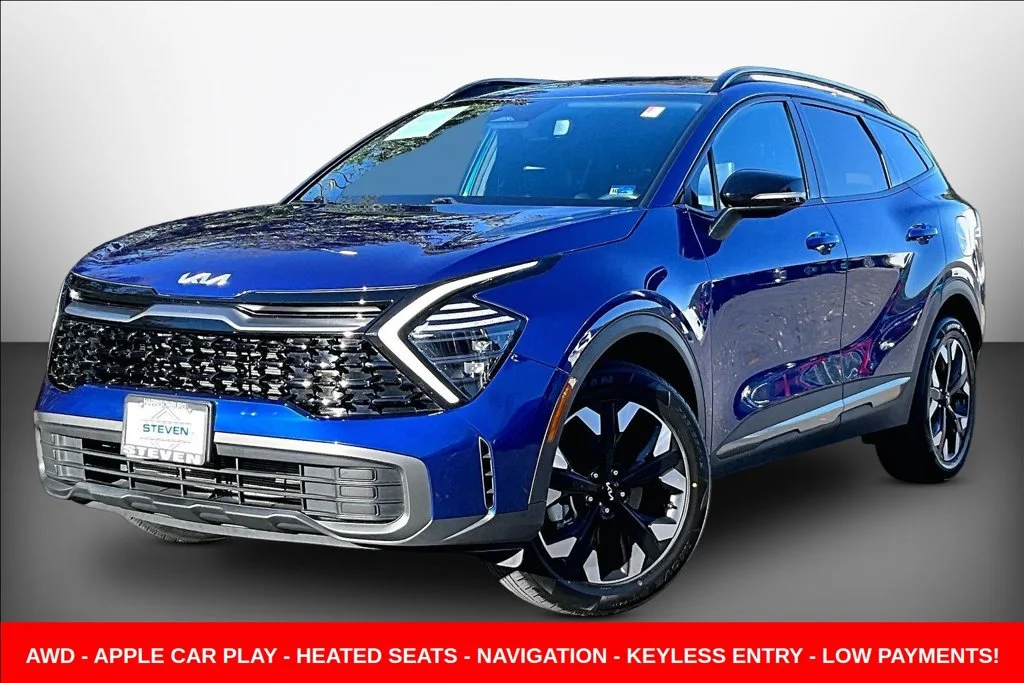 Used 2024 Blue Kia X-Line image 3