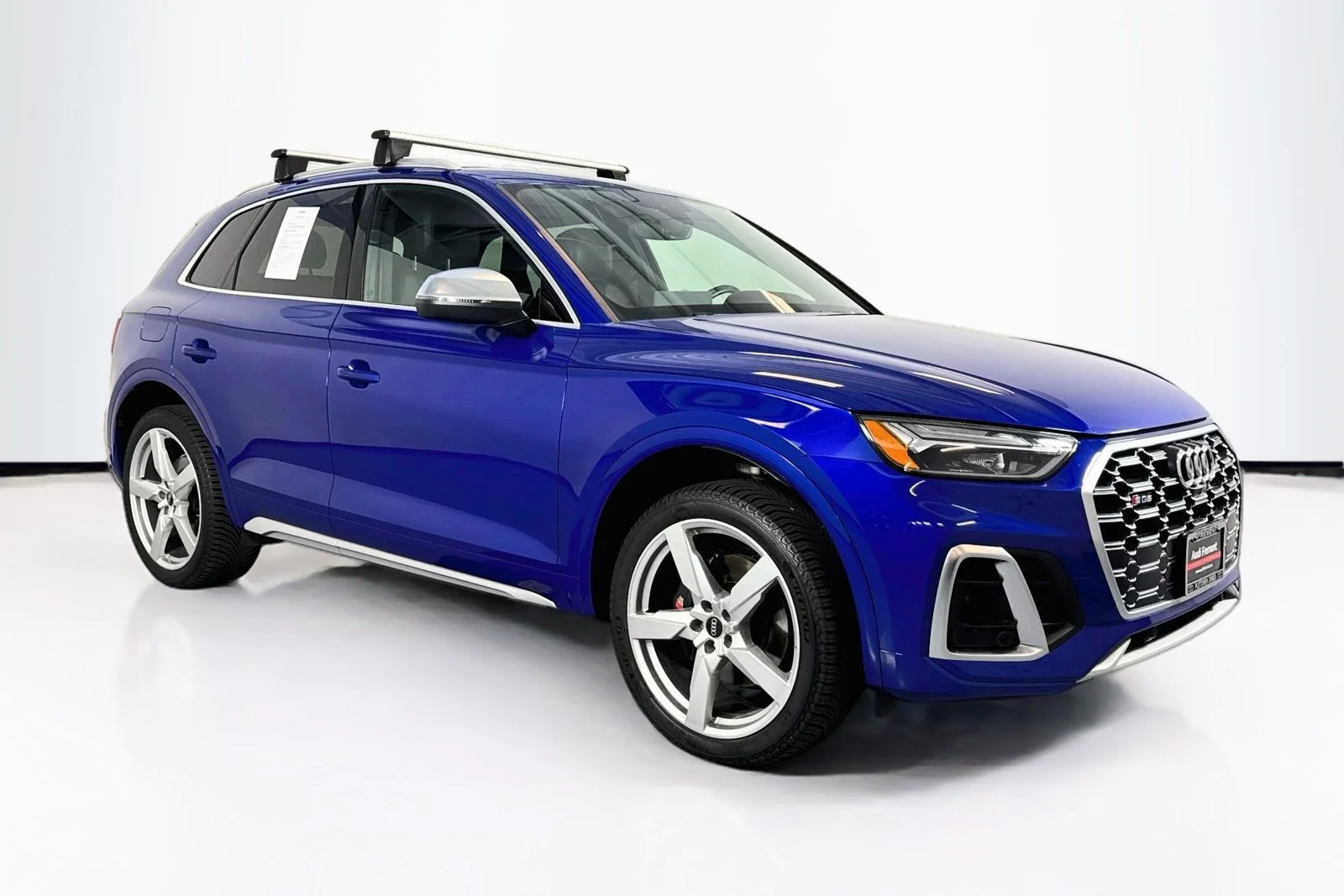 Used 2022 Blue Audi Premium Plus image 3