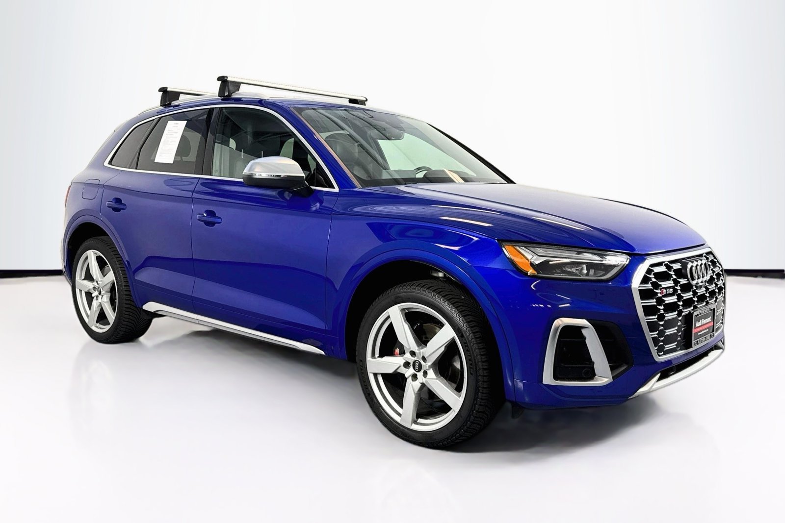 Used 2022 Blue Audi Premium Plus image 3