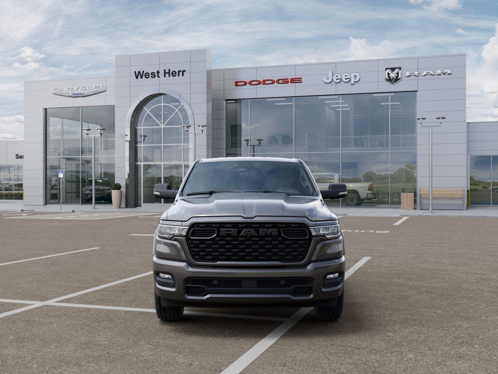 New 2026 Granite Crystal Metallic Clearcoat RAM RAM 1500 BIG HORN CREW CAB 4X4 image 6
