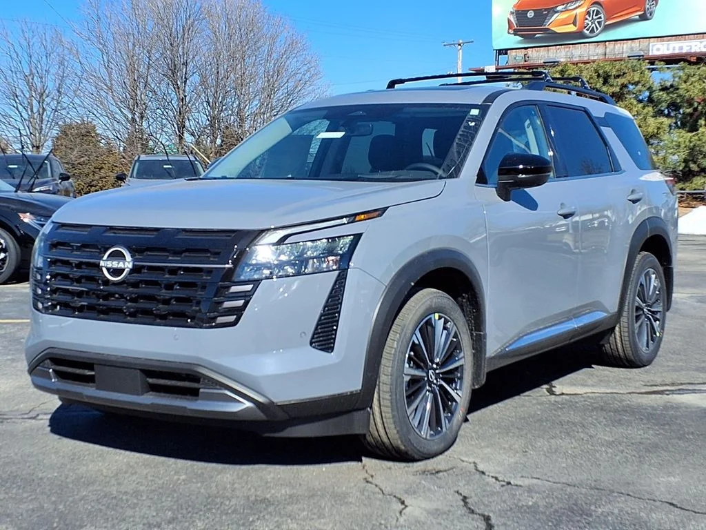 New 2026 Boulder Gray Pearl Nissan Platinum image 2