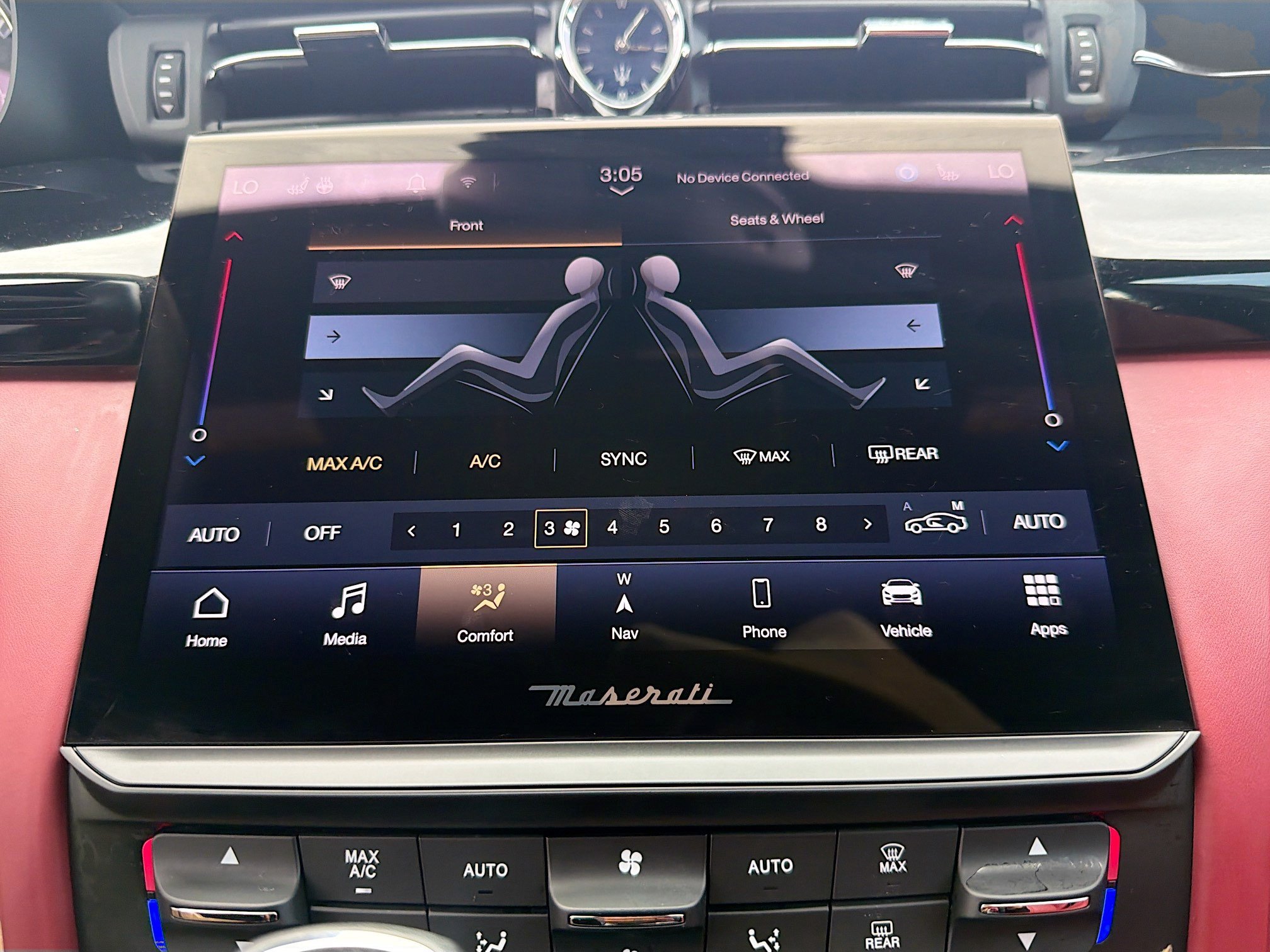 Used 2023 Nero Ribelle Mica Maserati Modena image 33