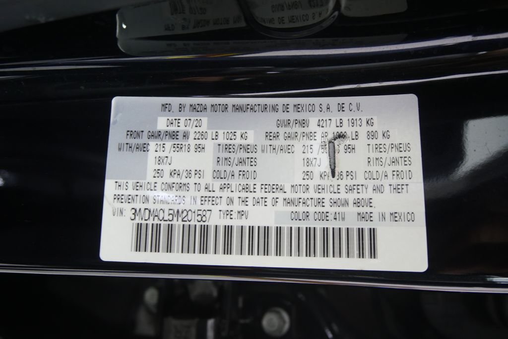 Used 2021 Jet Black Mazda Preferred image 27