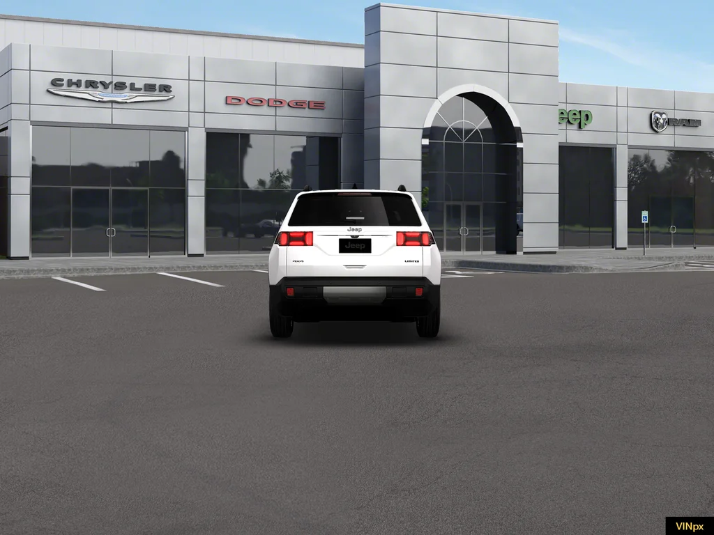 New 2026 Bright White Clear-Coat Exterior Paint Jeep Limited image 5