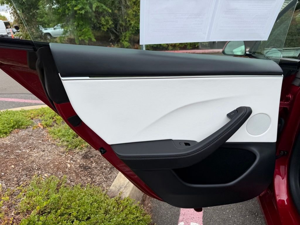 Used 2025 Red Tesla Performance image 26