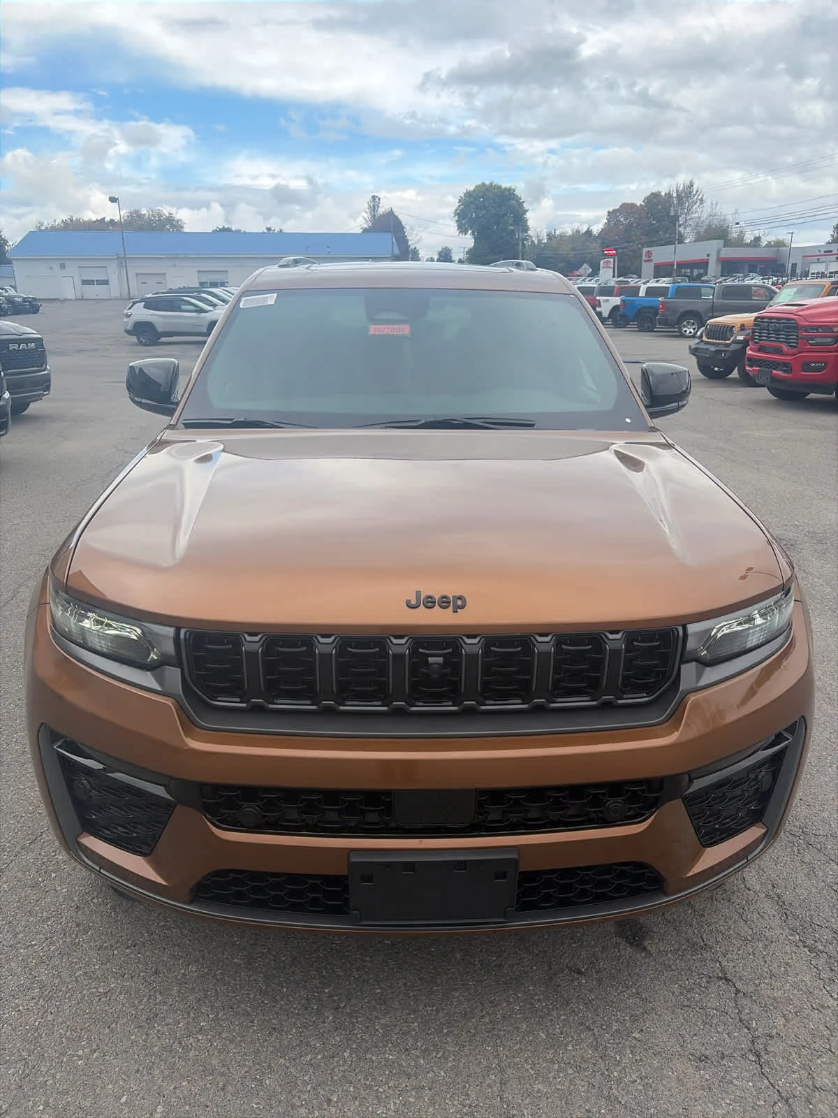 New 2027 Copper Shino Metallic Clear-Coat Paint Jeep Limited Reserve image 2