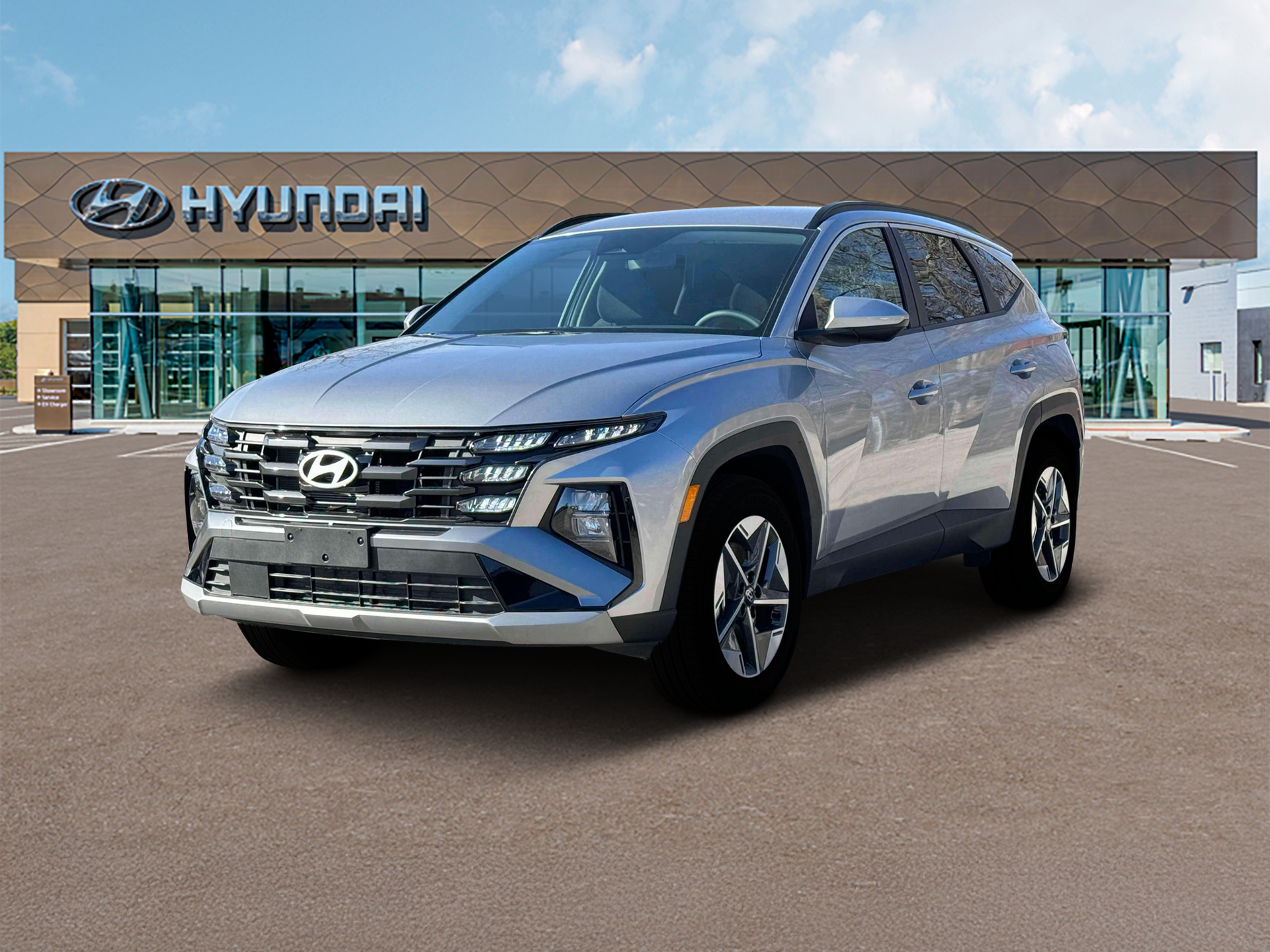 New 2026 Shimmering Silver Hyundai SEL image 1