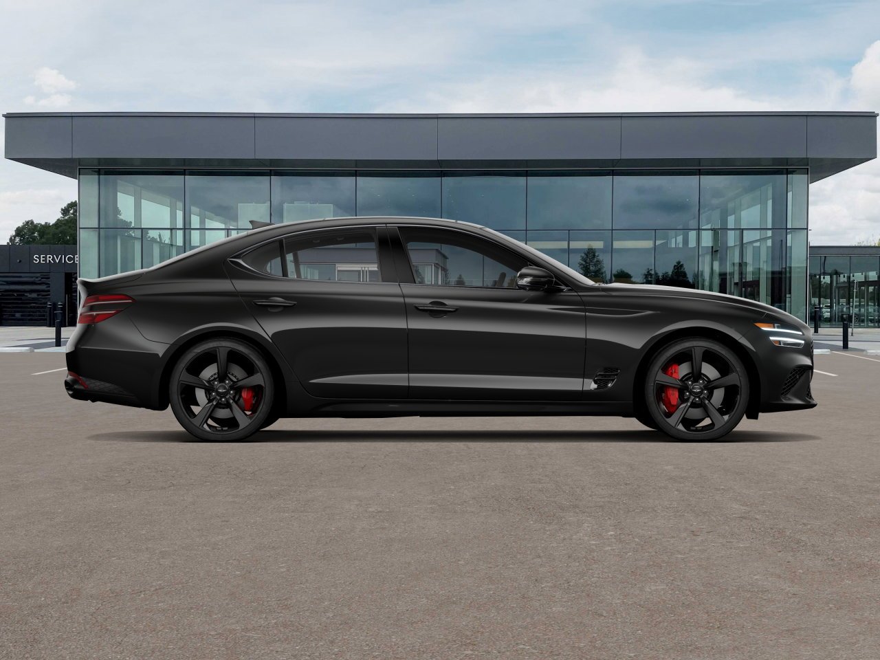 New 2026 Black Genesis 3.3T Sport Prestige image 4