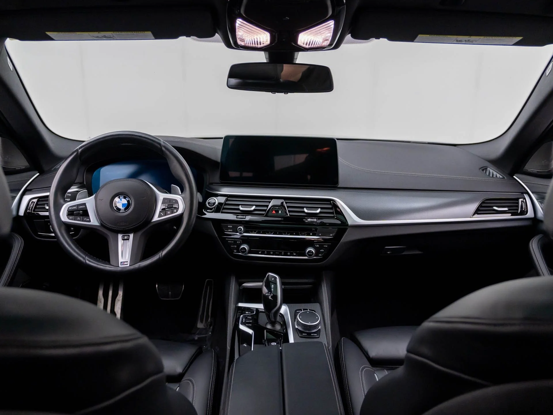 Certified Used 2023 Black BMW M550i xDrive image 10