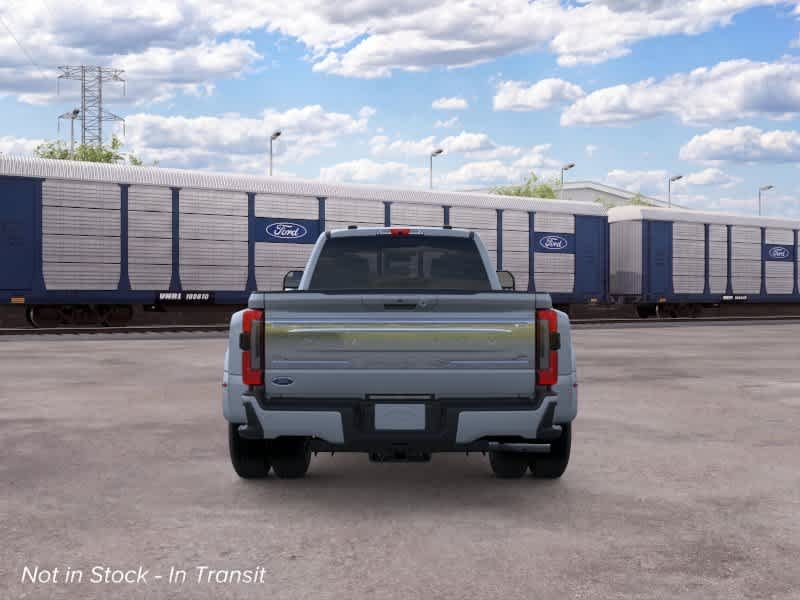 New 2026 Glacier Gray Metallic Tri-Coat Ford F-350 DRW Pickup Platinum image 5
