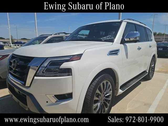 Used 2023 White Nissan Platinum image 2