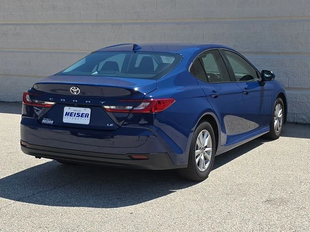 Used 2025 Blue Toyota LE image 13