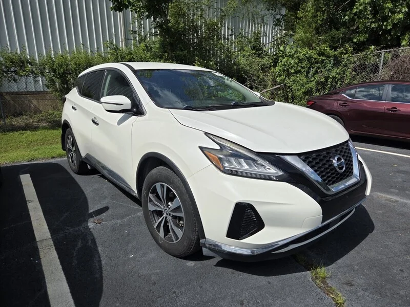 Used 2019 Pearl White NISSAN S image 3