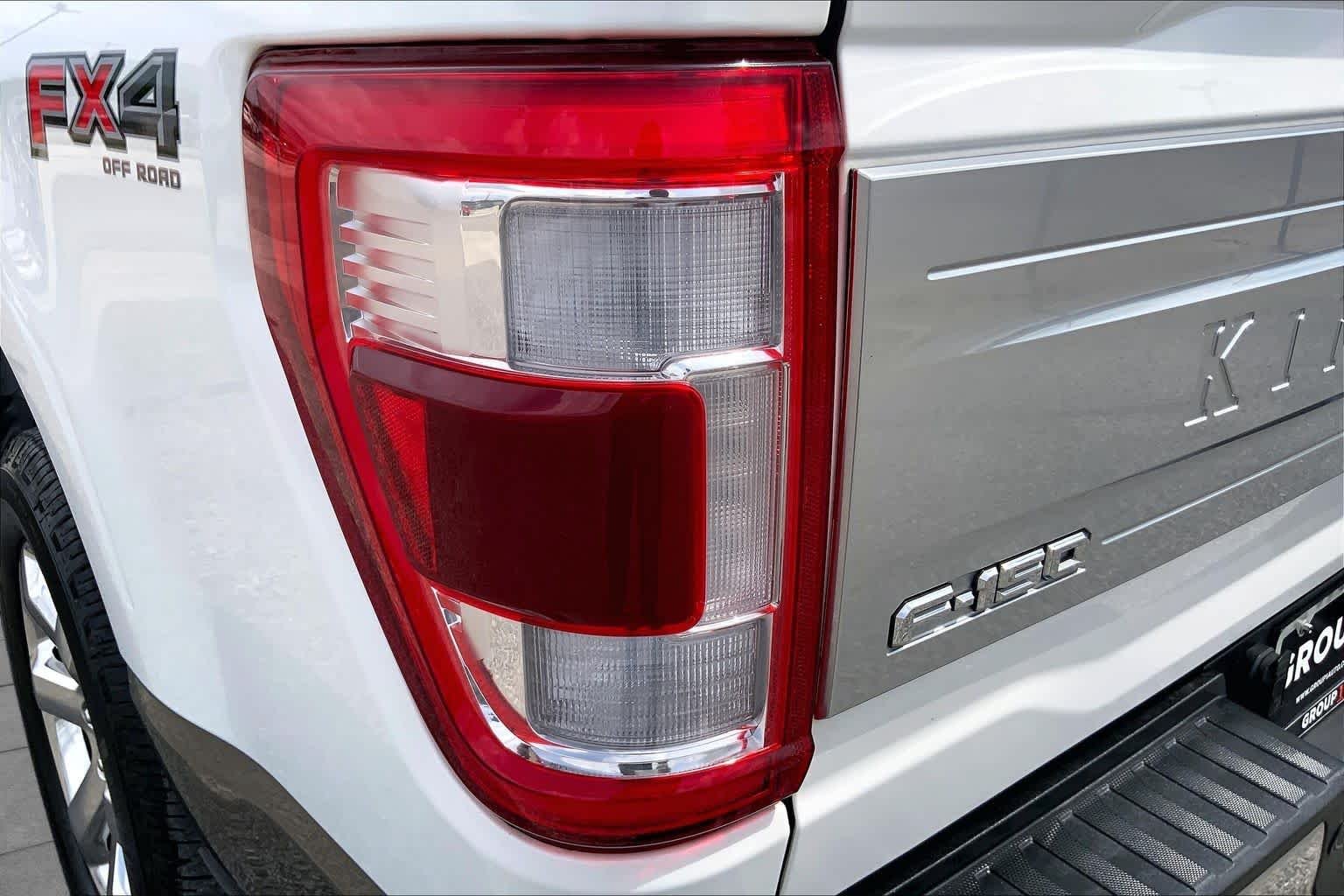 Used 2023 Star White Metallic Tri-Coat/Stone Gray Ford King Ranch image 28