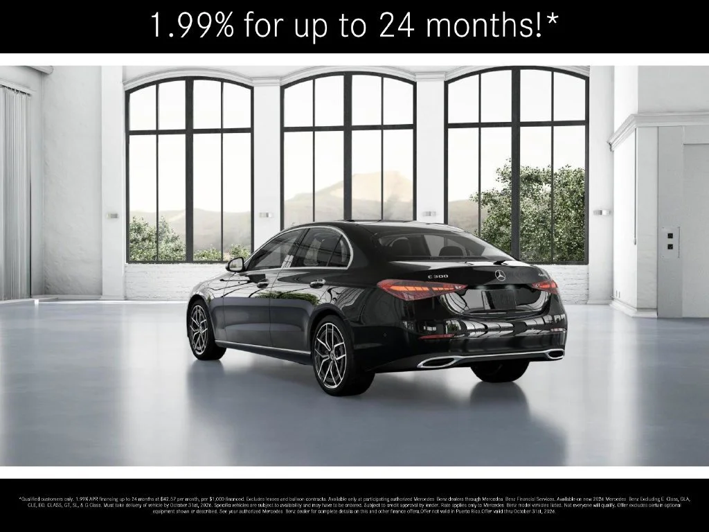 New 2026 Black Mercedes-Benz C 300 image 70