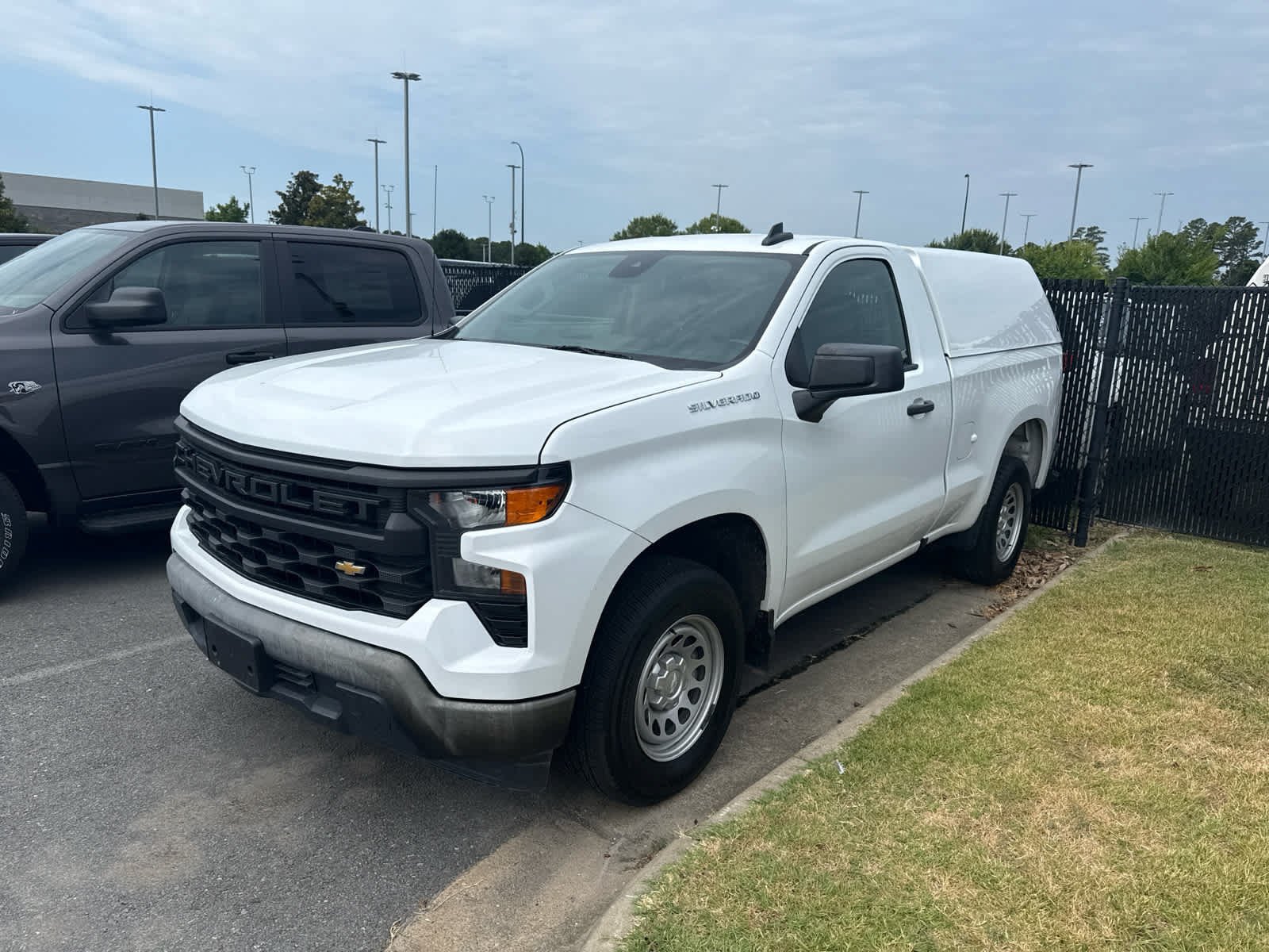 Used 2023 Summit White Chevrolet Work Truck image 1