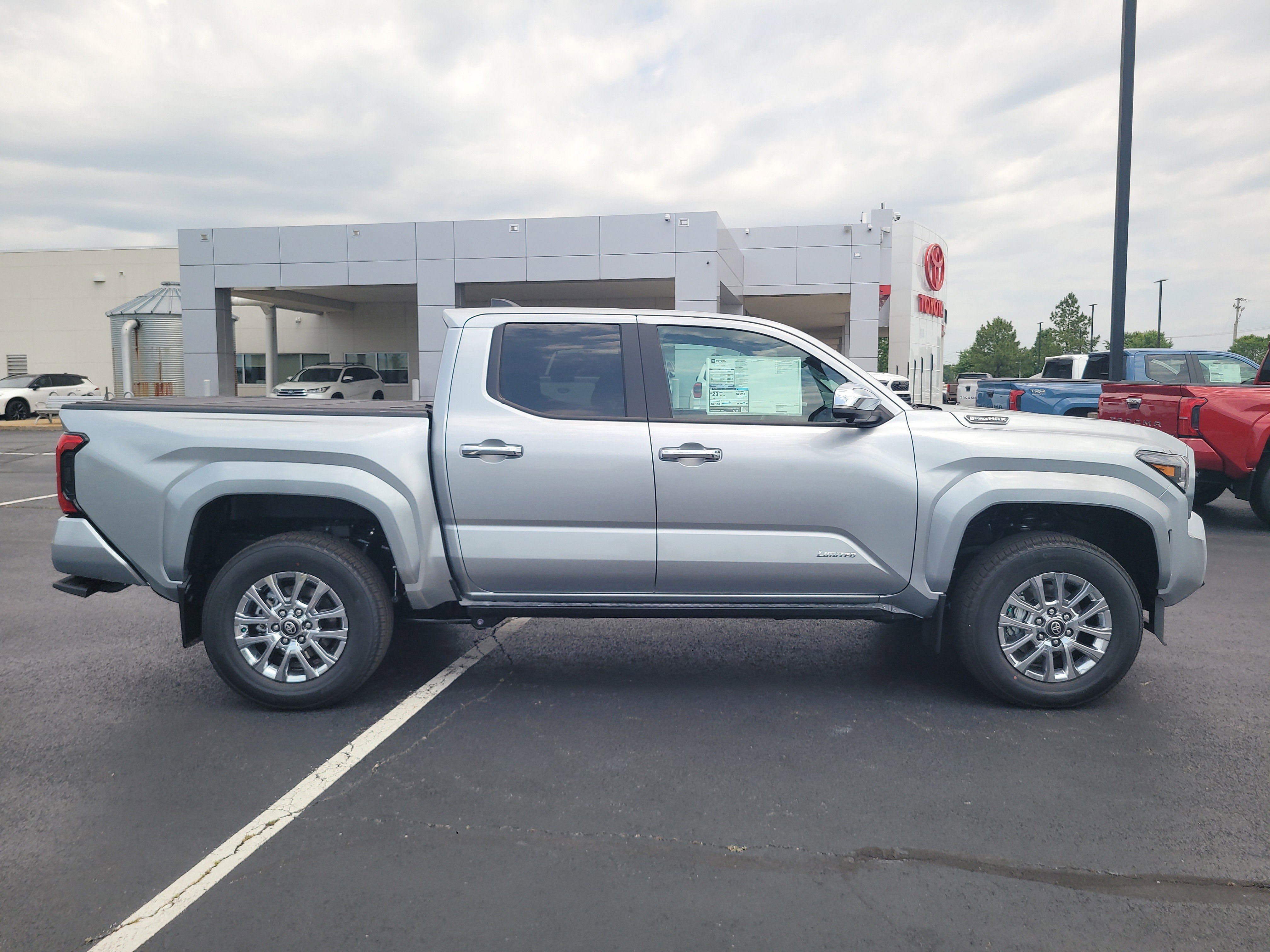 New 2026 Celestial Silver Metallic Toyota Tacoma Limited image 4