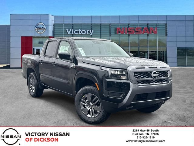 New 2026 Super Black Nissan Crew Cab SV image 1
