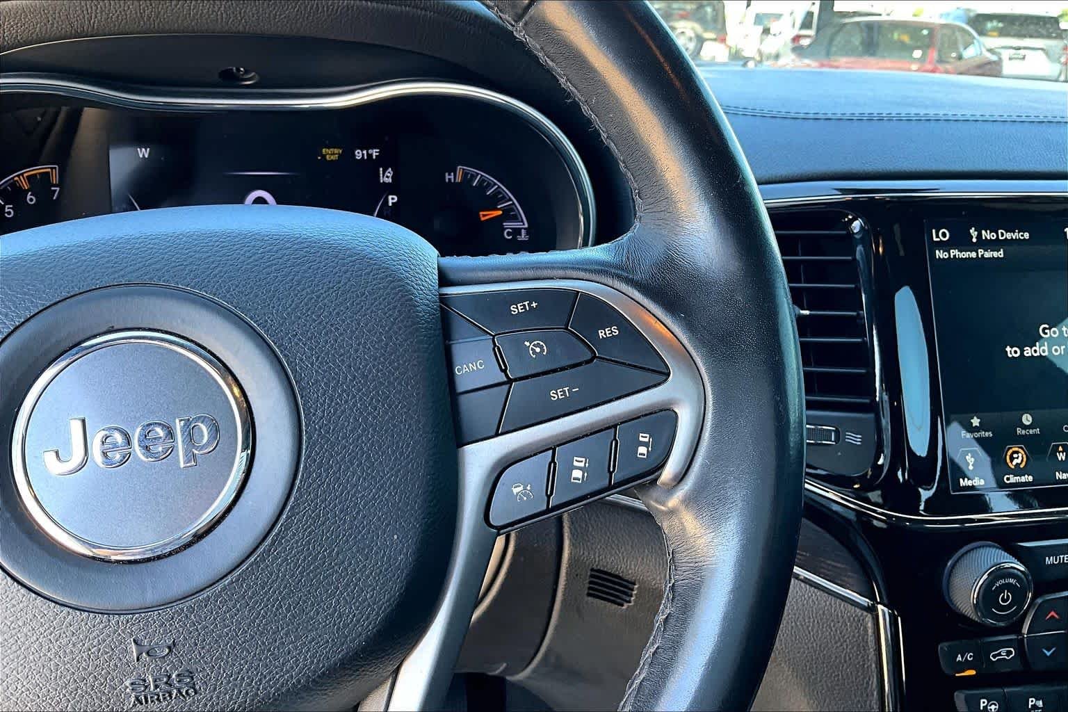 Used 2020 Bright White Clearcoat Jeep High Altitude image 20