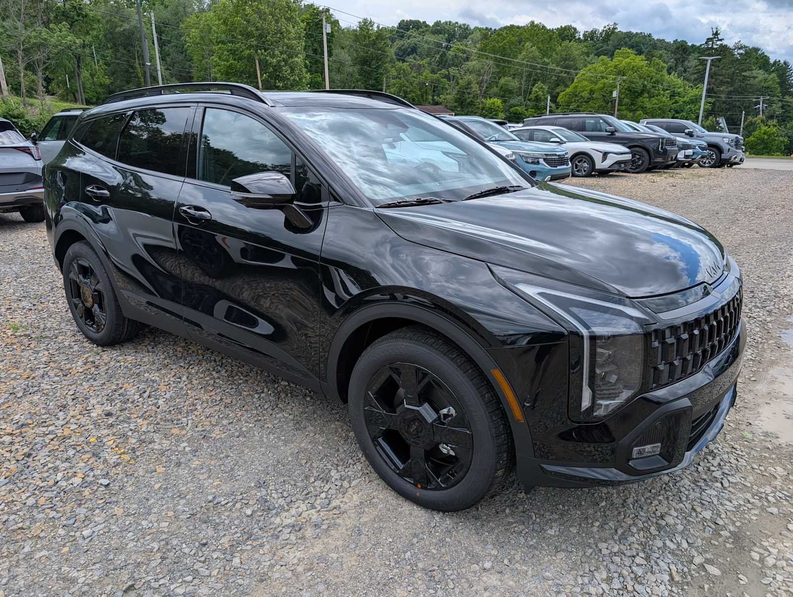 New 2026 Ebony Black Kia X-Line image 6