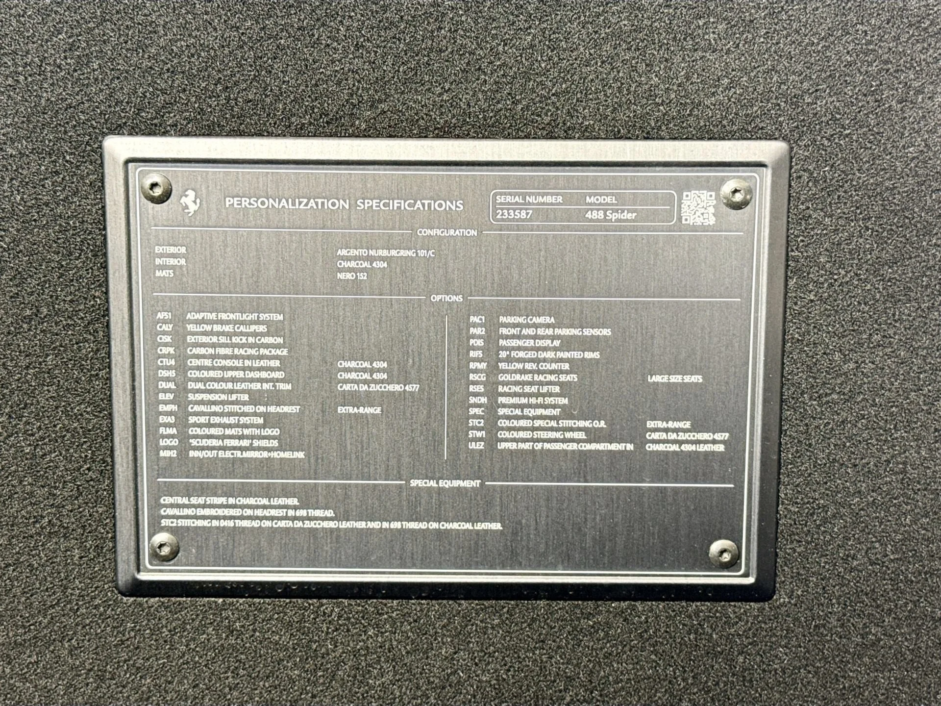 Certified Used 2018 Argento Nurburgring Ferrari Base image 28