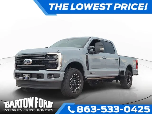 New 2026 Gray Metallic Ford Platinum image 1