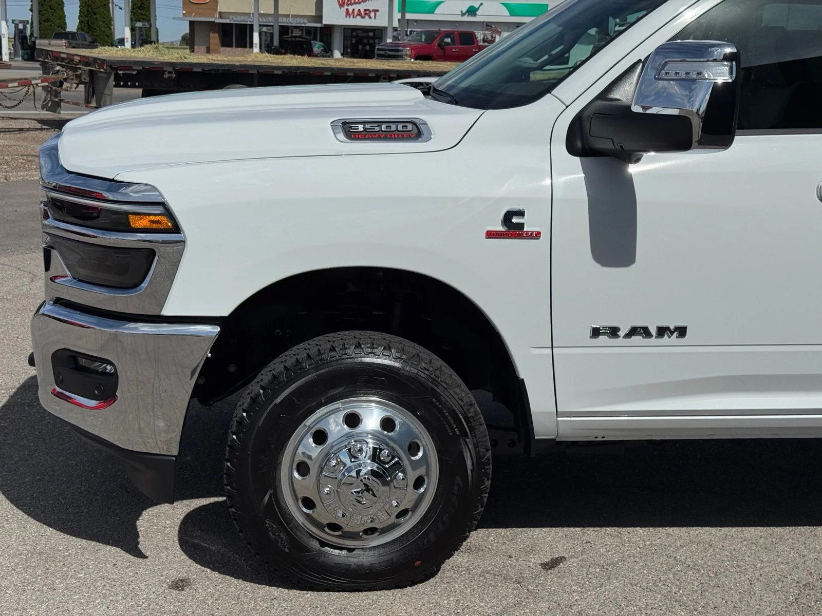 New 2027 Bright White Clearcoat RAM Laramie image 13