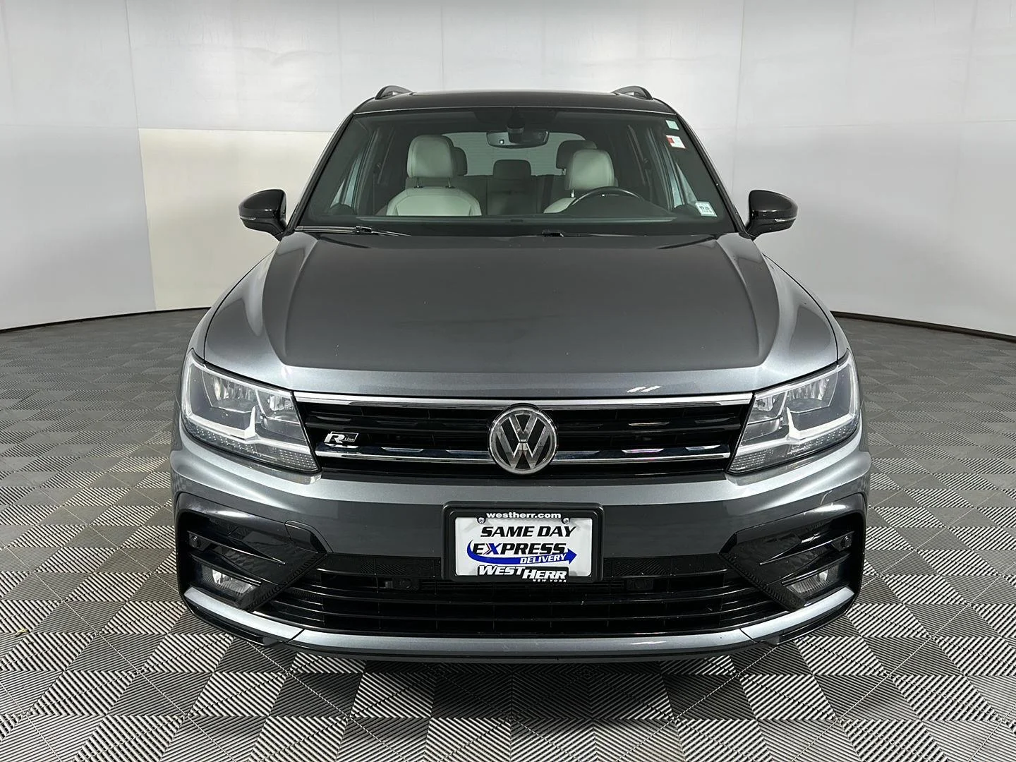 Used 2021 Platinum Gray Metallic Volkswagen SE R-Line Black image 3
