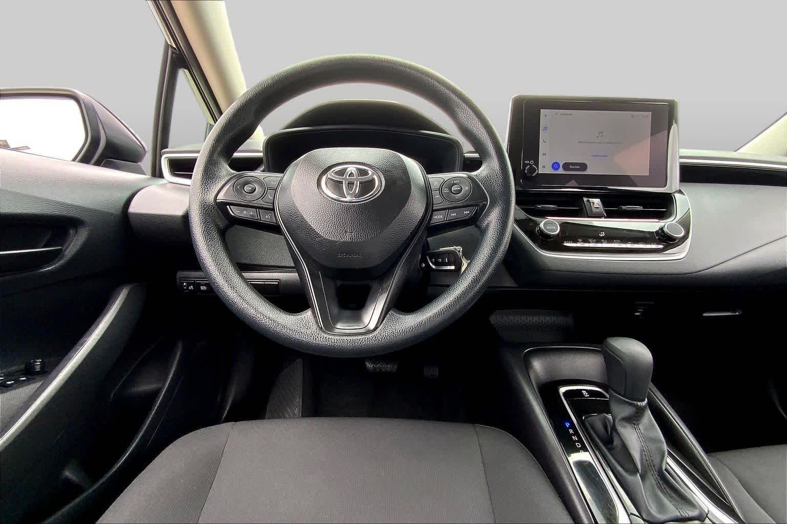 Used 2026 Midnight Black Metallic Toyota LE image 6